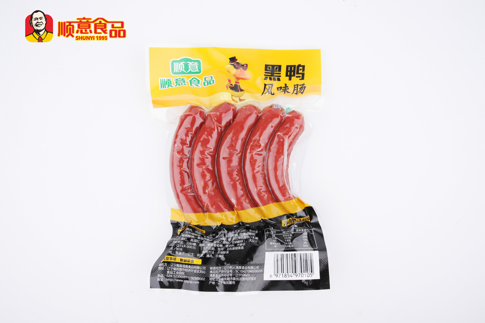 黑鸭风味肠